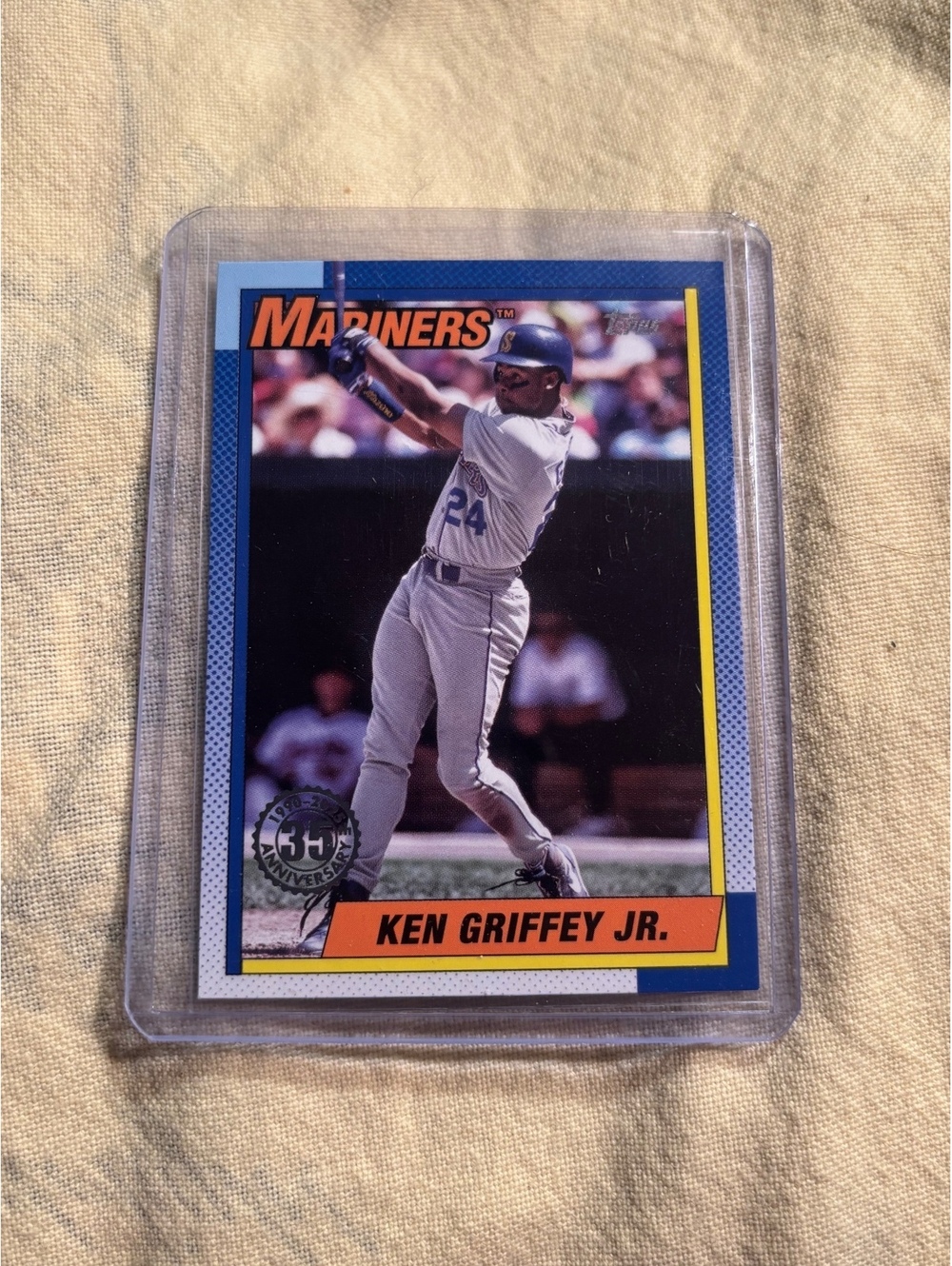 1990 Ken Griffey Jr. Seattle Mariners Baseball Trading Card